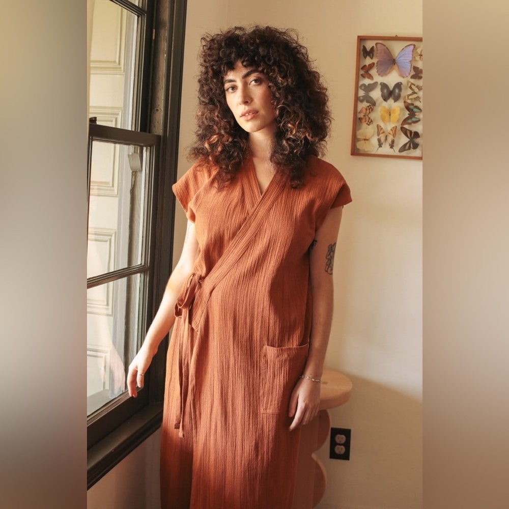 Oddbird kimono Aydin house dress